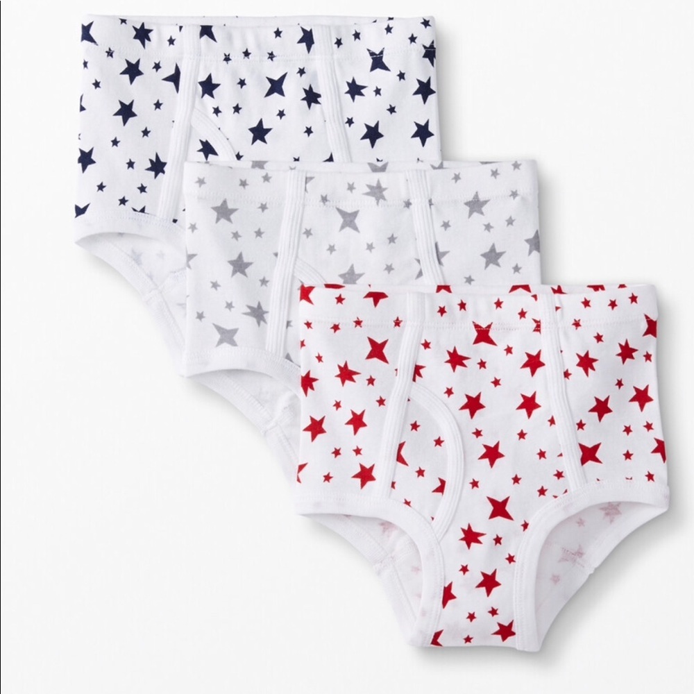 HANNA ANDERSSON ORGANIC COTTON BRIEFS - BOYS SIZE LARGE (NEW WITH TAGS)